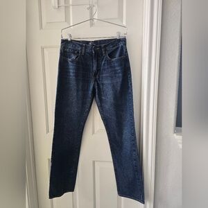 GAP Men's Dark Blue Straight Jeans